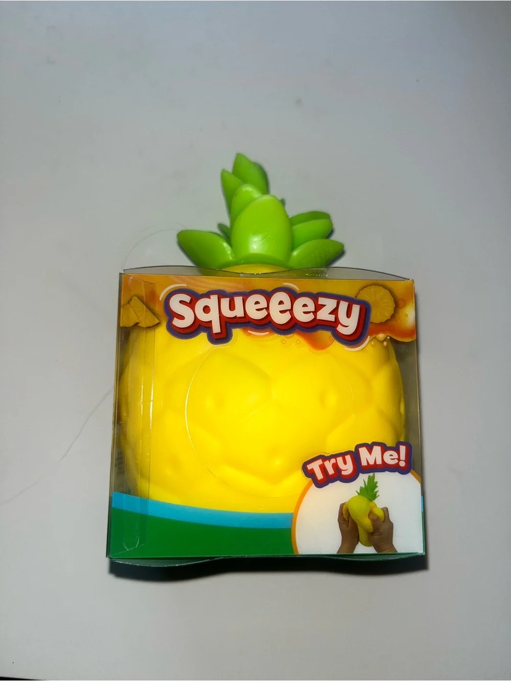 Pineapple squishy Toy - Yellow & Green